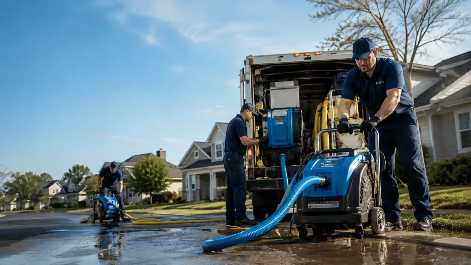Flood Damage Cleanup in Red Mountain, CA
